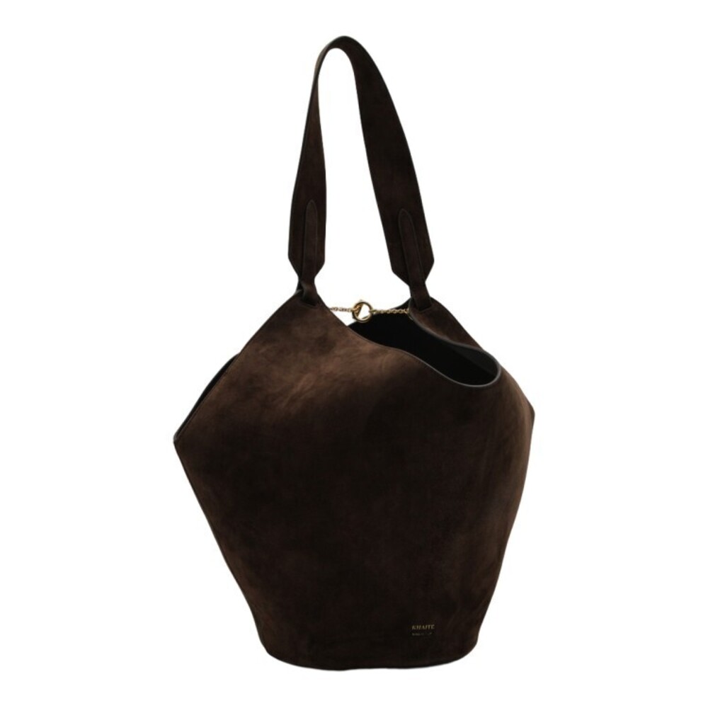 Khaite Sculptural Brown Suede Bag - NWT - Picture 2 of 4